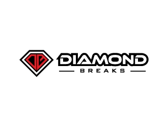 Diamond Breaks logo design by zakdesign700