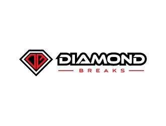 Diamond Breaks logo design by zakdesign700