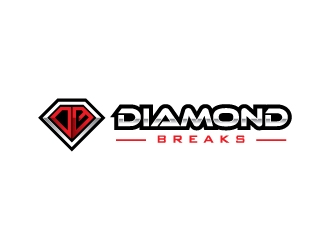 Diamond Breaks logo design by zakdesign700