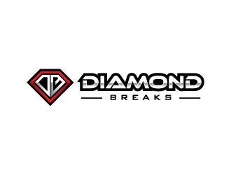 Diamond Breaks logo design by zakdesign700