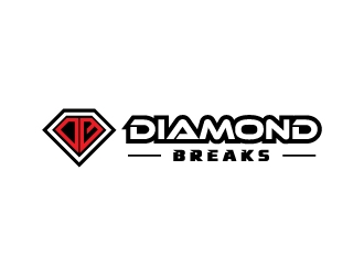 Diamond Breaks logo design by zakdesign700