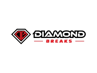 Diamond Breaks logo design by zakdesign700