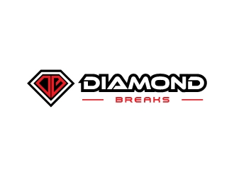 Diamond Breaks logo design by zakdesign700