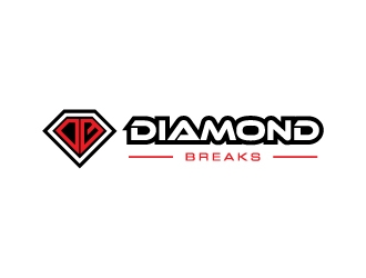 Diamond Breaks logo design by zakdesign700