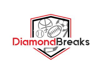 Diamond Breaks logo design by BeDesign