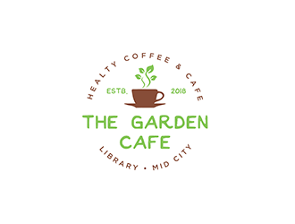 The Garden Cafe logo design by wonderland