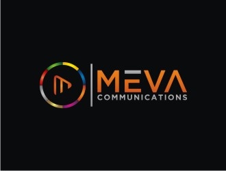 Meva Communications logo design by bricton