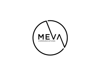 Meva Communications logo design by yeve