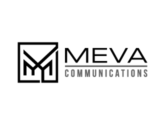 Meva Communications logo design by akilis13