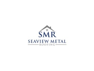 Seaview metal roofing  logo design by bricton