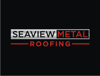 Seaview metal roofing  logo design by bricton