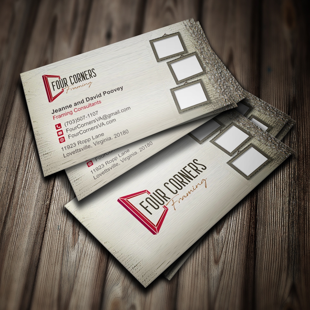 Four Corners Framing Digital Design 48hourslogo