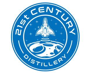 21st Century Distillery logo design by jm77788