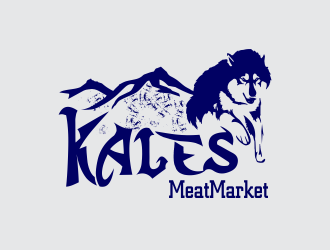 Kales Meat Market logo design by MCXL