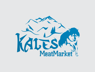 Kales Meat Market logo design by MCXL