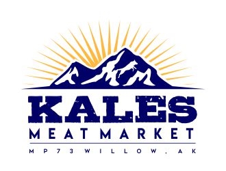 Kales Meat Market logo design by AisRafa