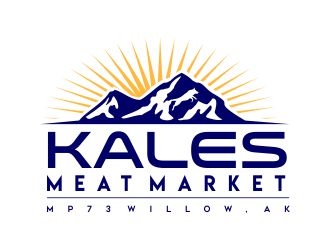 Kales Meat Market logo design by AisRafa