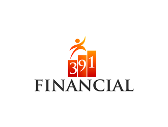 391 Financial  logo design by enzidesign