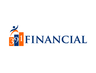 391 Financial  logo design by enzidesign