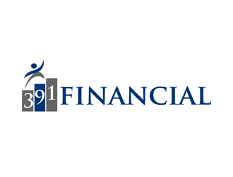 391 Financial  logo design by enzidesign