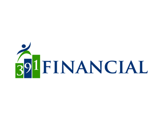 391 Financial  logo design by enzidesign