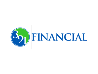 391 Financial  logo design by enzidesign