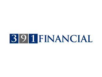 391 Financial  logo design by enzidesign