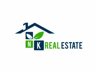 Real Estate by NK logo design by goblin