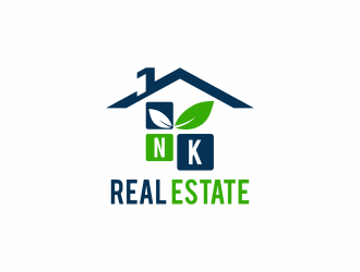 Real Estate by NK logo design by goblin