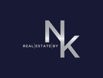Real Estate by NK logo design by wongndeso