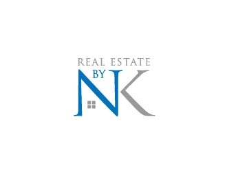 Real Estate by NK logo design by my!dea