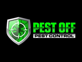 Pest Off Pest Control logo design by ORPiXELSTUDIOS