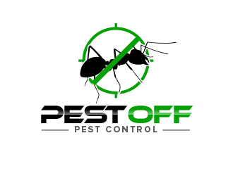Pest Off Pest Control logo design by BeDesign