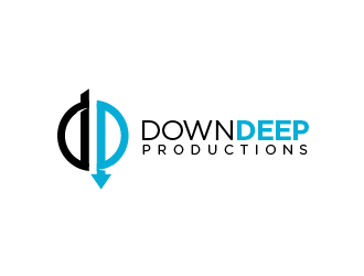DownDeep Productions  logo design by THOR_