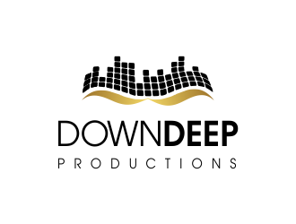 DownDeep Productions  logo design by JessicaLopes