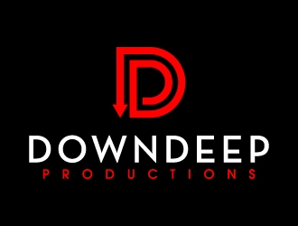 DownDeep Productions  logo design by jaize
