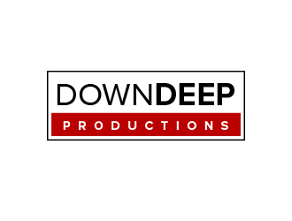 DownDeep Productions  logo design by BeDesign