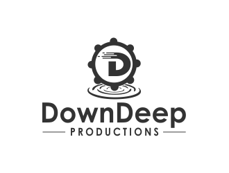 DownDeep Productions  logo design by meliodas