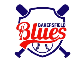 Bakersfield Blues logo design by PMG