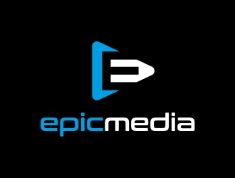 Epic Media logo design by excelentlogo