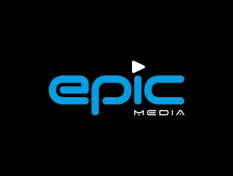 Epic Media logo design by excelentlogo