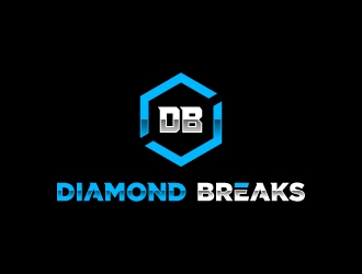Diamond Breaks logo design by fillintheblack
