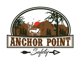 Anchor Point Safety logo design by logoguy