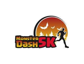 Monster Dash 5K logo design by SmartTaste