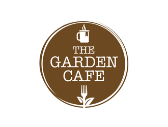 The Garden Cafe logo design by megalogos
