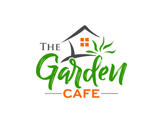 The Garden Cafe logo design by enzidesign