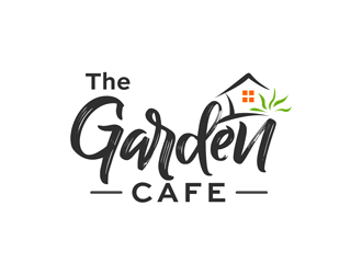 The Garden Cafe logo design by enzidesign