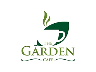 The Garden Cafe logo design by gitzart