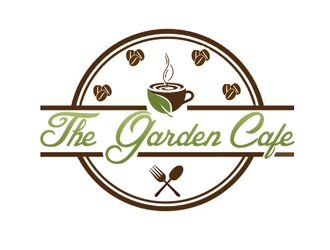 The Garden Cafe logo design by nikkl