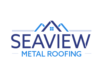 Seaview metal roofing  logo design by prodesign